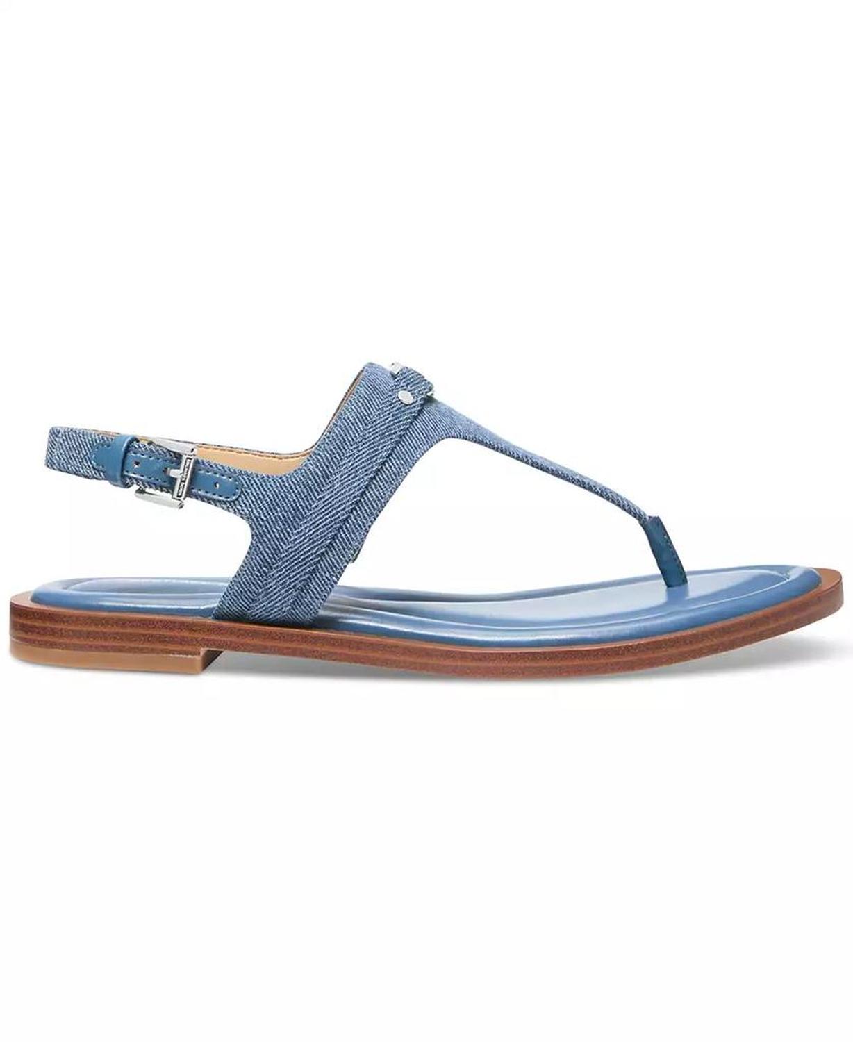 Mandy Logo Slingback Thong Sandals