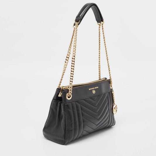 Michael Kors Quilted Leather Susan Chain Bag