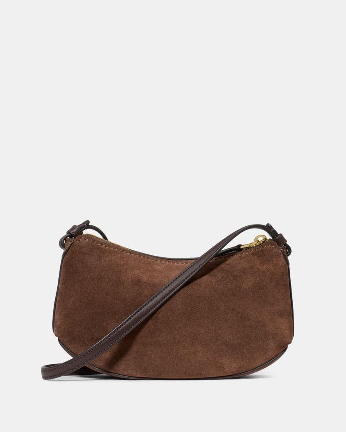 Loop Suede Crossbody