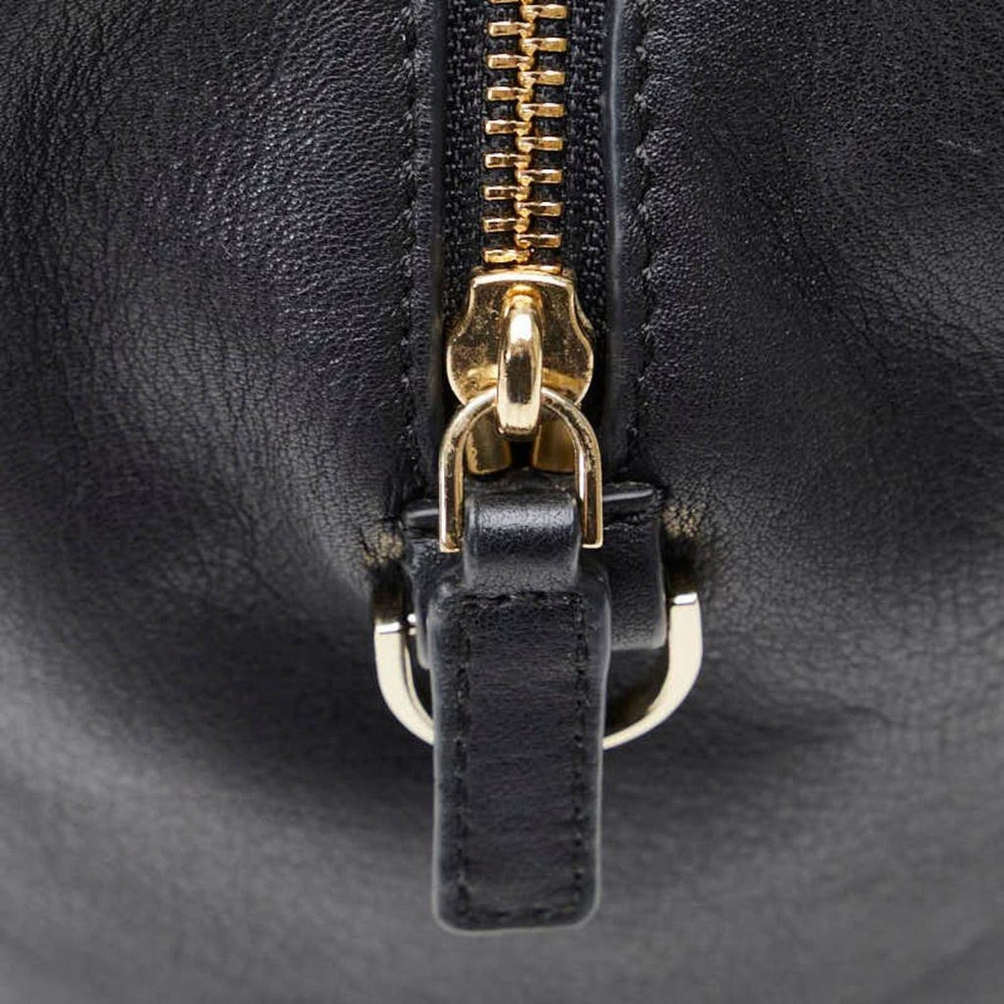 Leather Handbag Shoulder Bag (Pre-Owned)