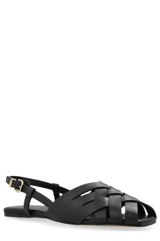 Michael Michael Kors Irene Woven Slingback Sandals