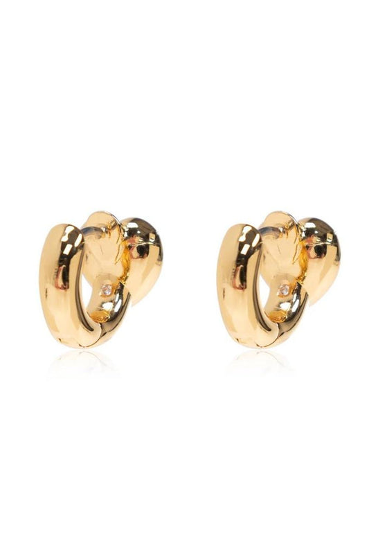 Kate Spade Keep Sparked Heart Huggies Earrings