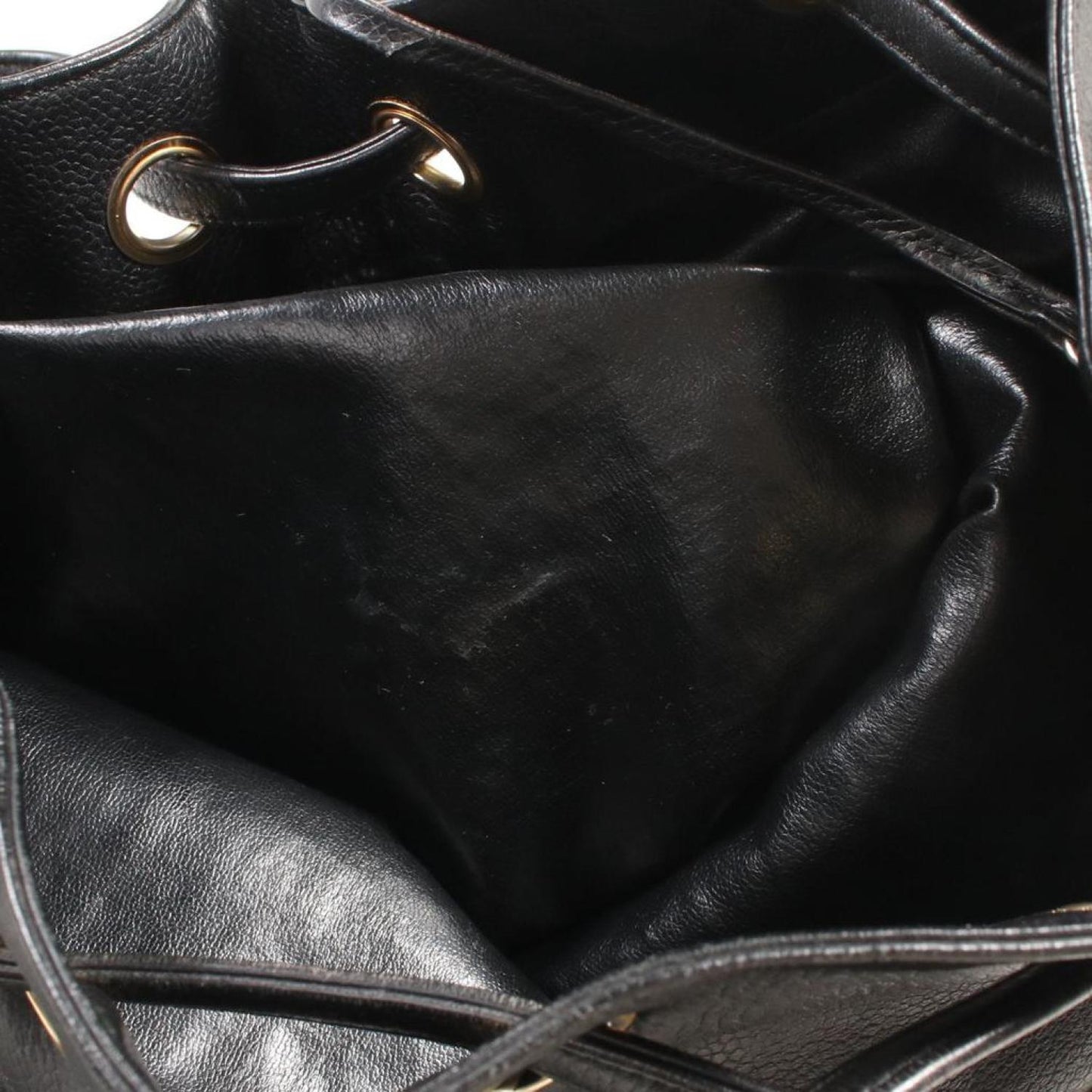 Matelasse Backpack Rucksack Caviar Skin Gold Hardware