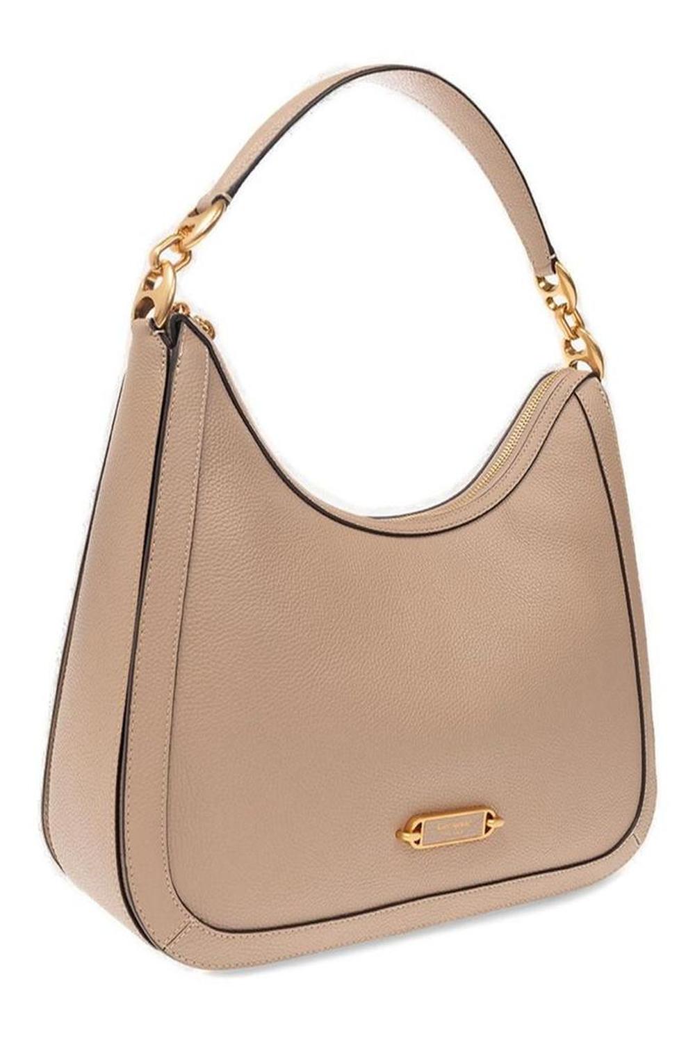 Kate Spade Logo-Plaque Top Zipped Tote Bag