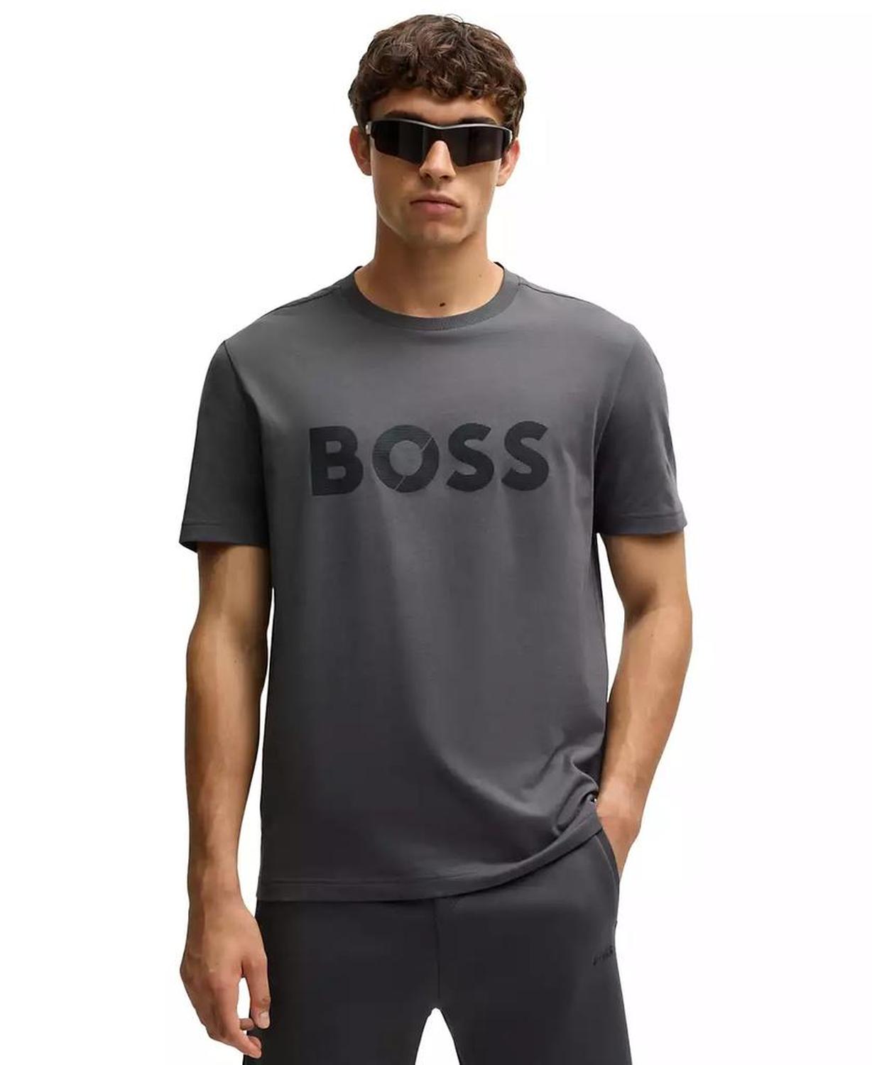 Men's Large Logo Regular-Fit T-Shirt