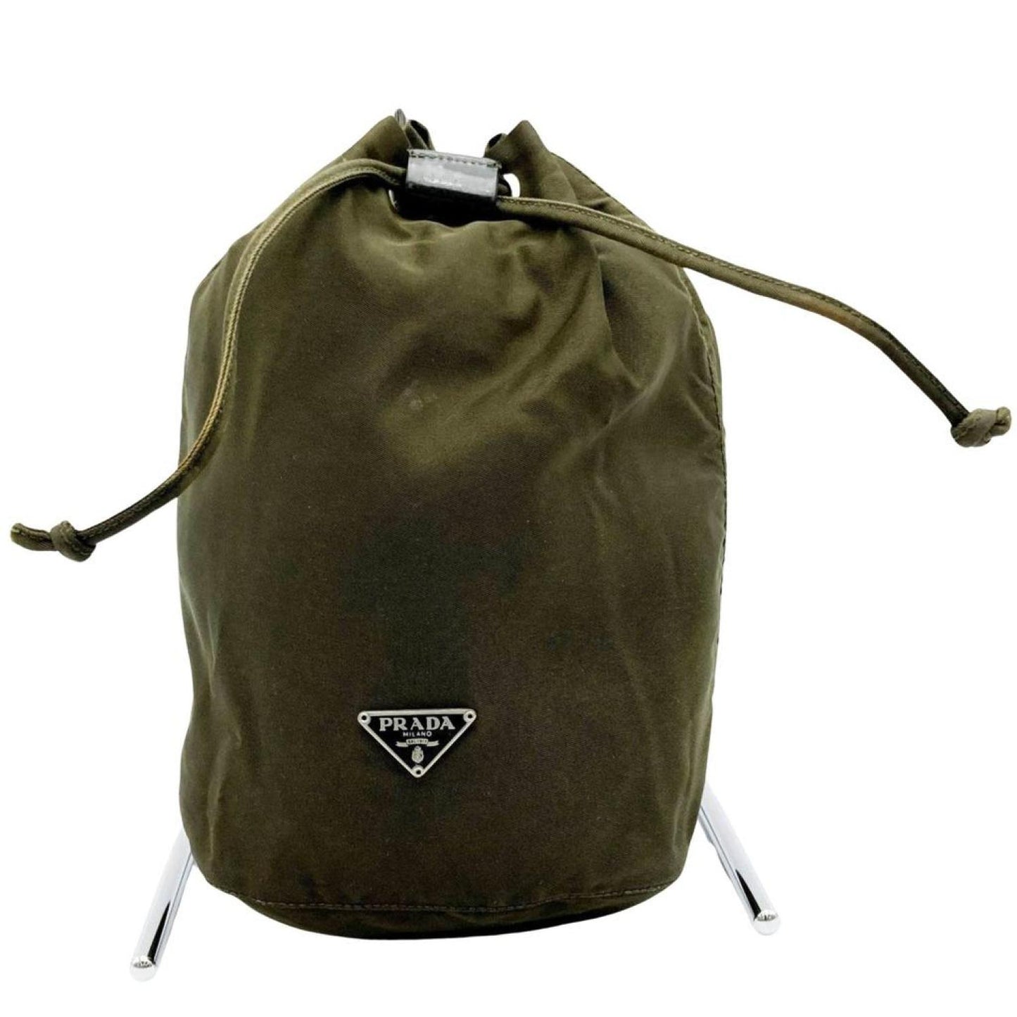 Prada Tessuto Synthetic Shoulder Bag (Pre-Owned)