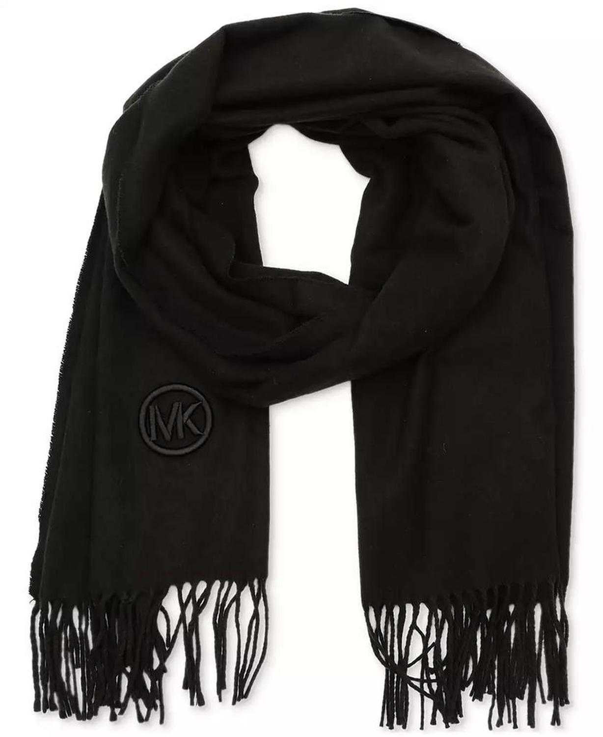 Women's Embroidered Fringe Scarf