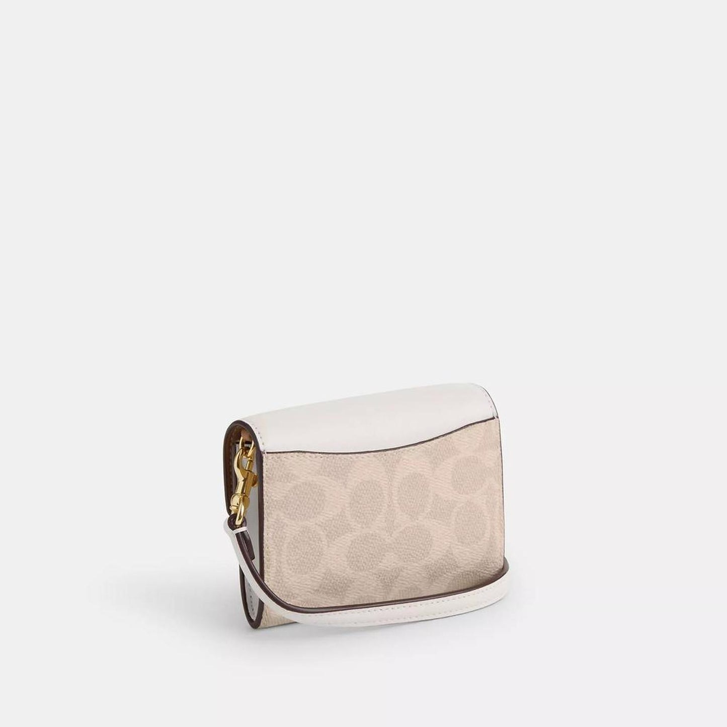 Mini Envelope Wallet With Strap In Signature Canvas