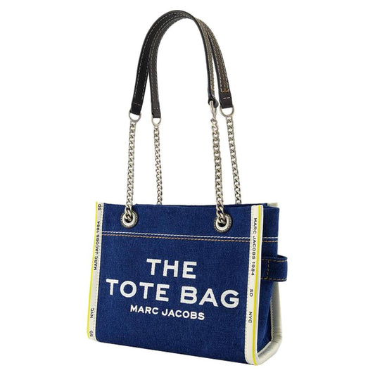 The Small Tote - - Cotton - Black