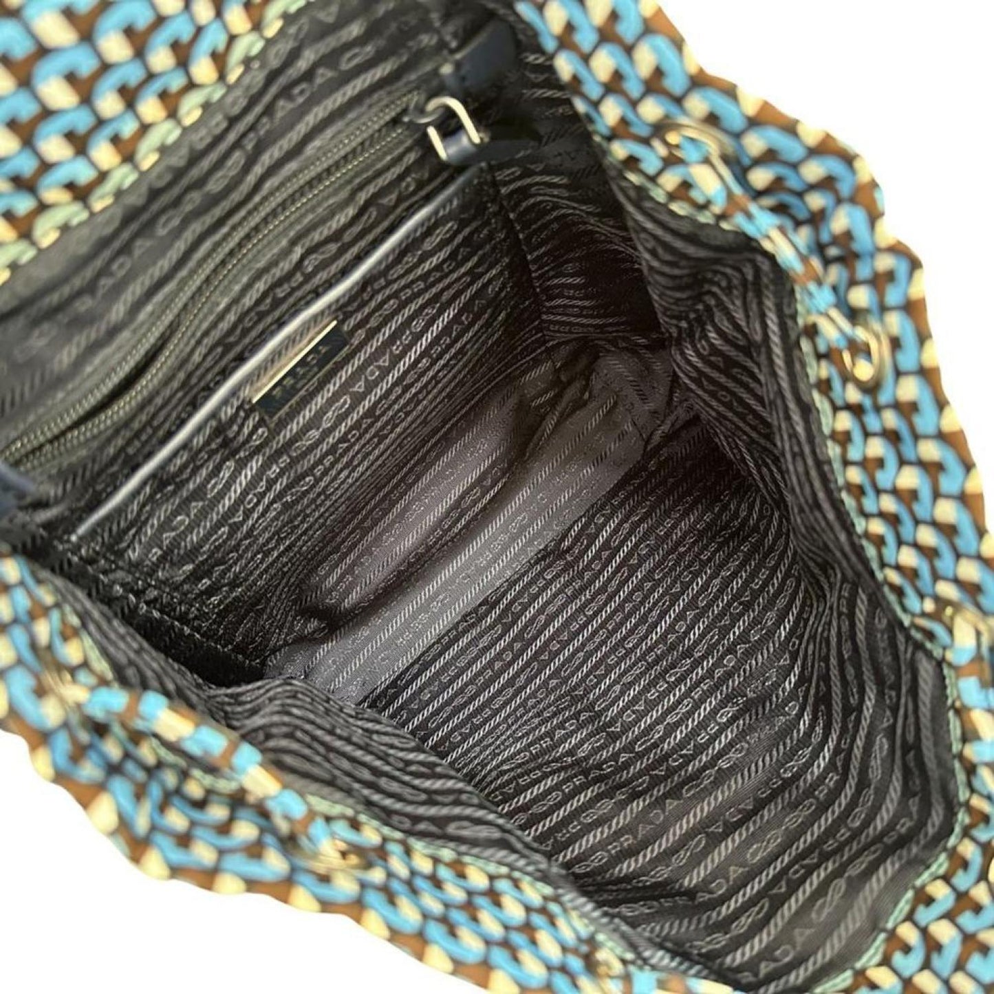 Prada Tessuto Synthetic Backpack Bag (Pre-Owned)