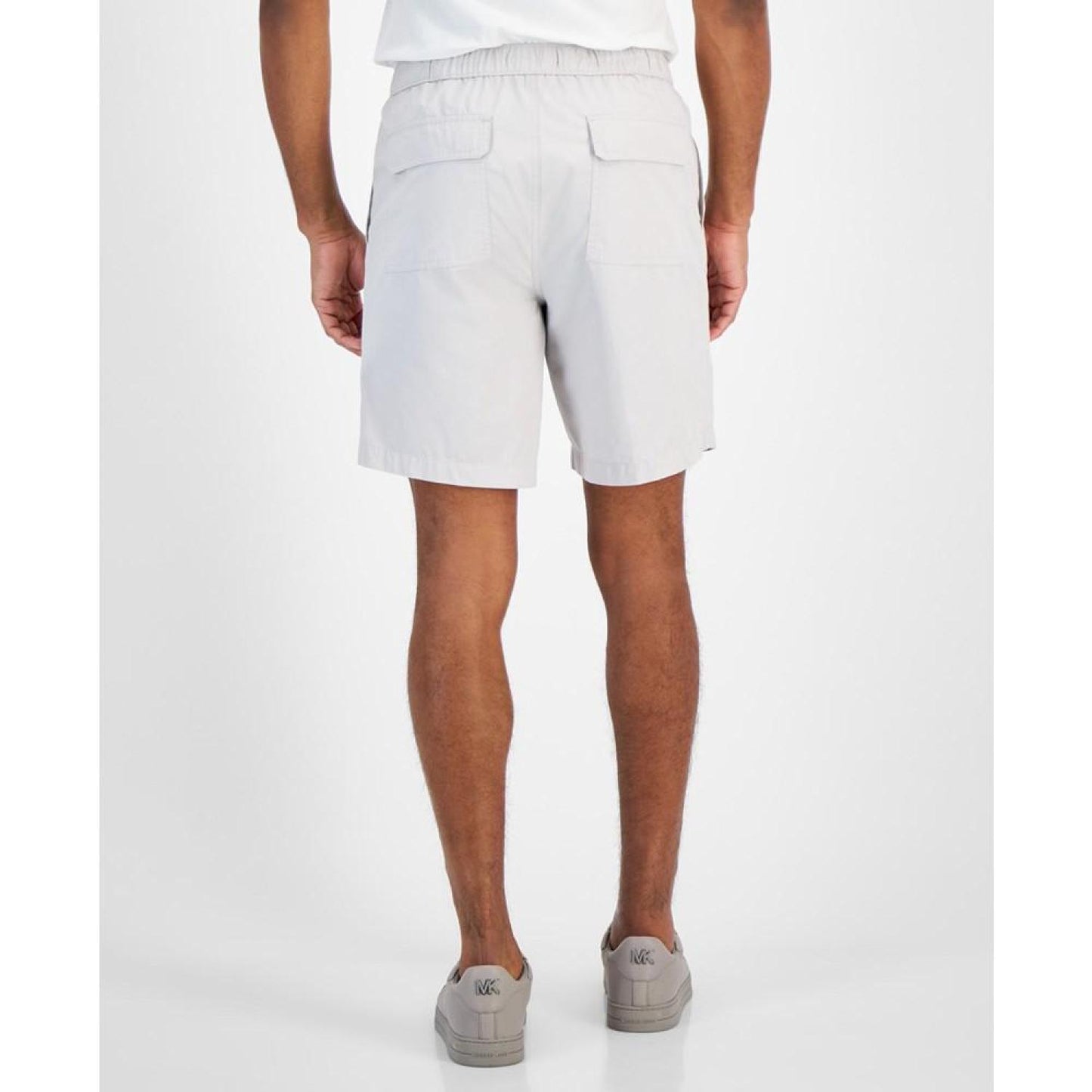 Men's Garment-Washed Drawstring Shorts