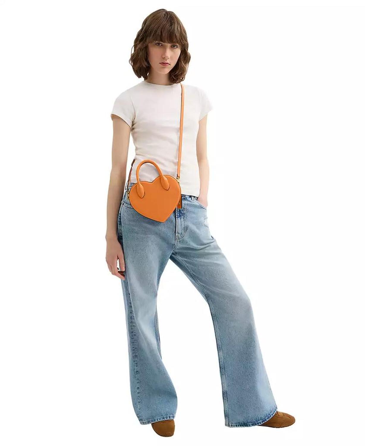 Heart Shape Mini Crossbody Bag