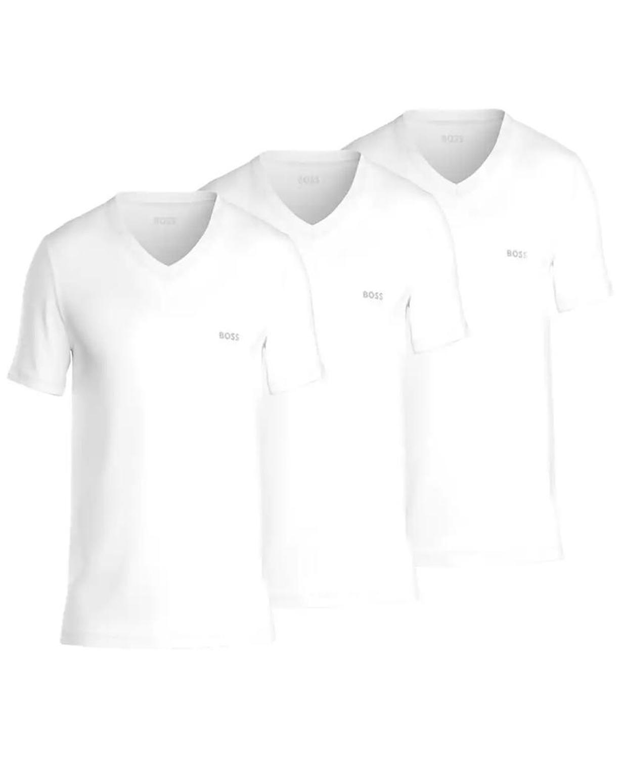 Men's 3-Pk. Classic Solid V-Neck T-Shirts