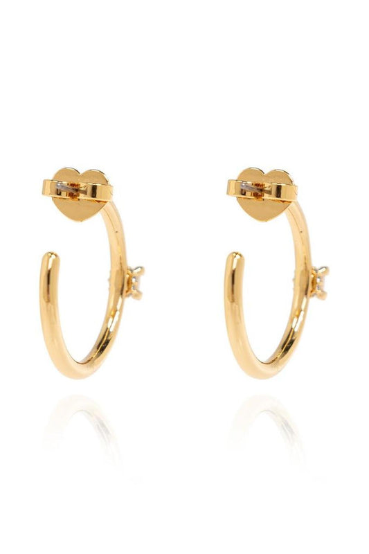 Kate Spade Little Luxuries Pearl Hoop Earrings