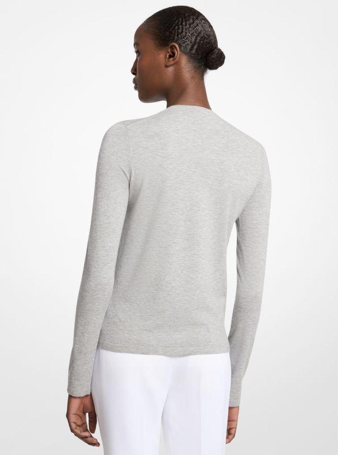 Stretch Viscose Long-Sleeve Shirt