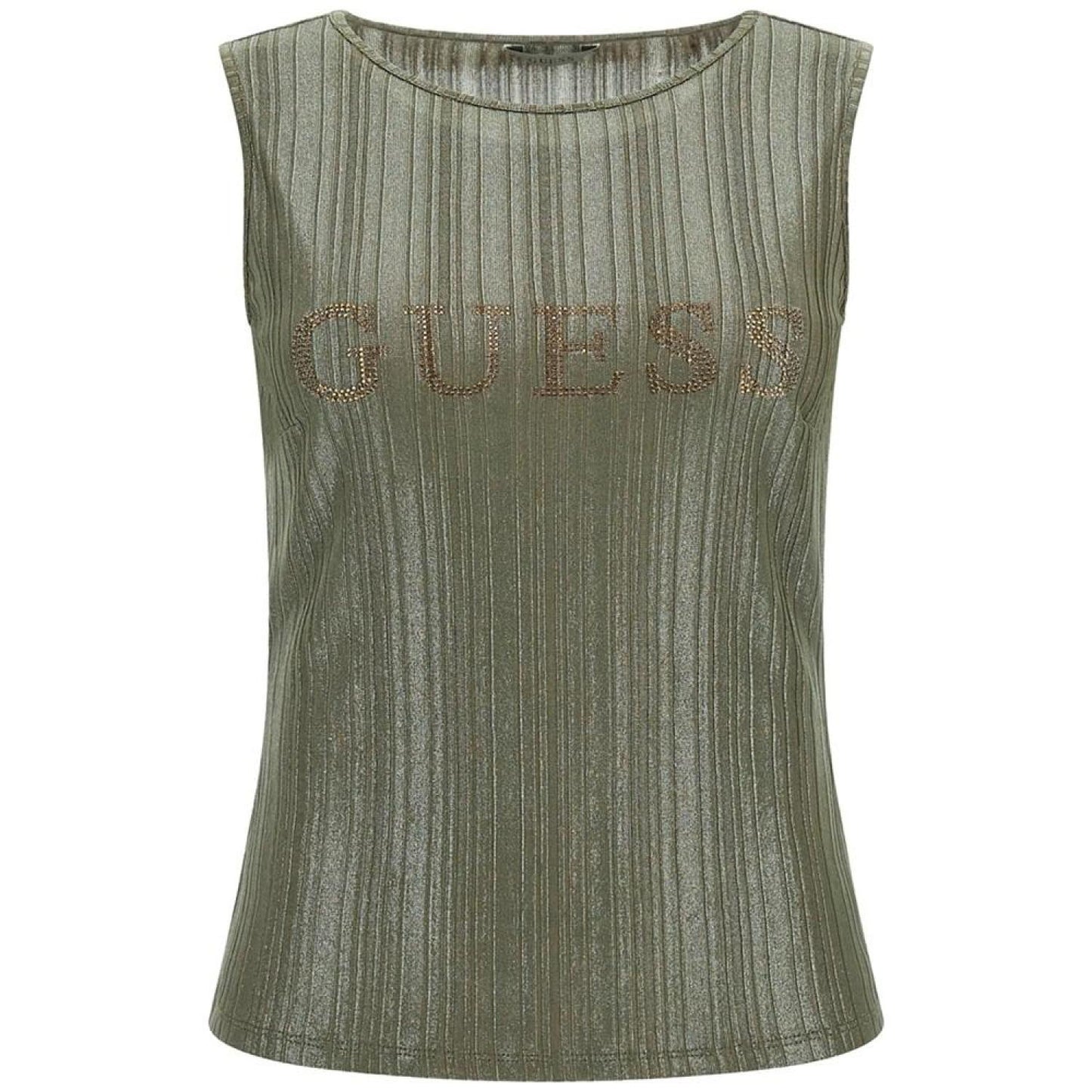 Women's Cristina Embellished Logo Sleeveless Top