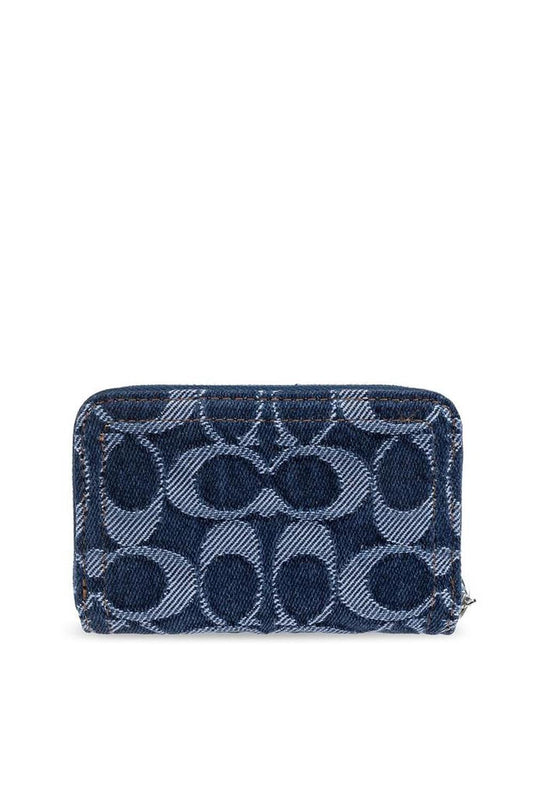 Coach Monogrammed Zip-Around Wallet