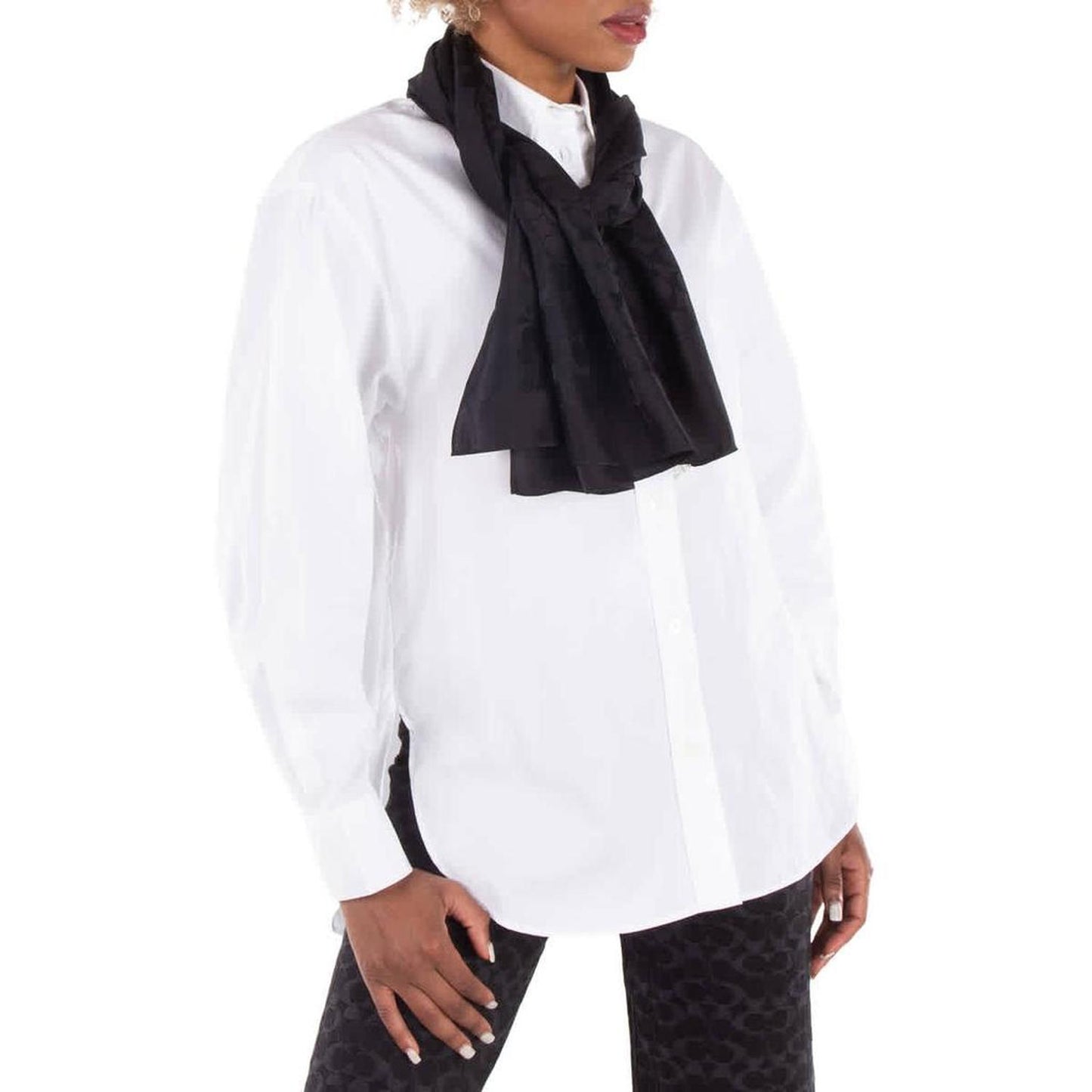 Black Signature Shawl