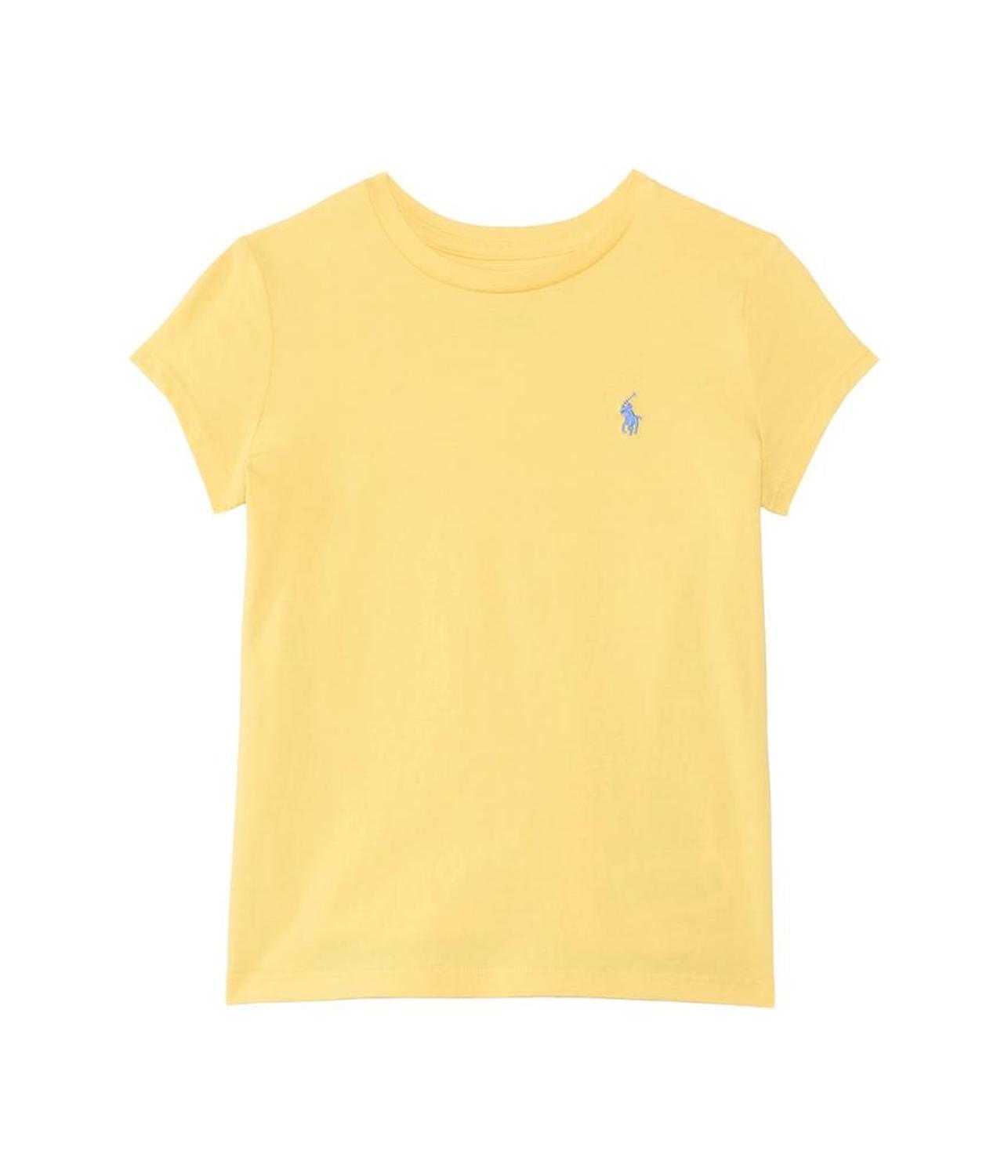 Cotton Jersey Crewneck Tee (Big Kid)