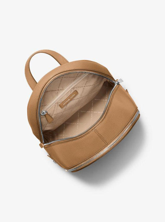 Rhea Medium Pebbled Leather Backpack