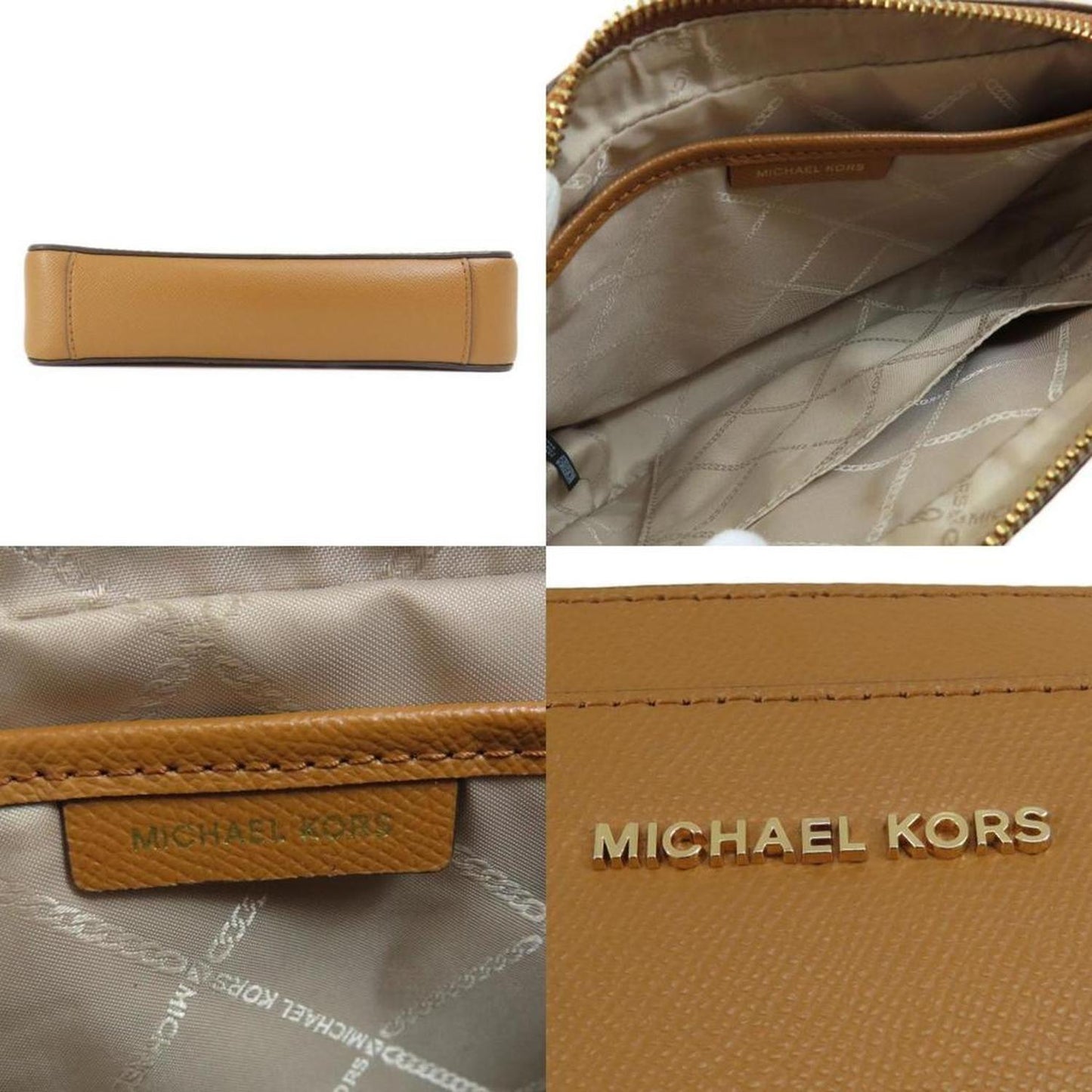 Michael Kors Jet Set Leather Shoulder Bag (Pre-Owned)