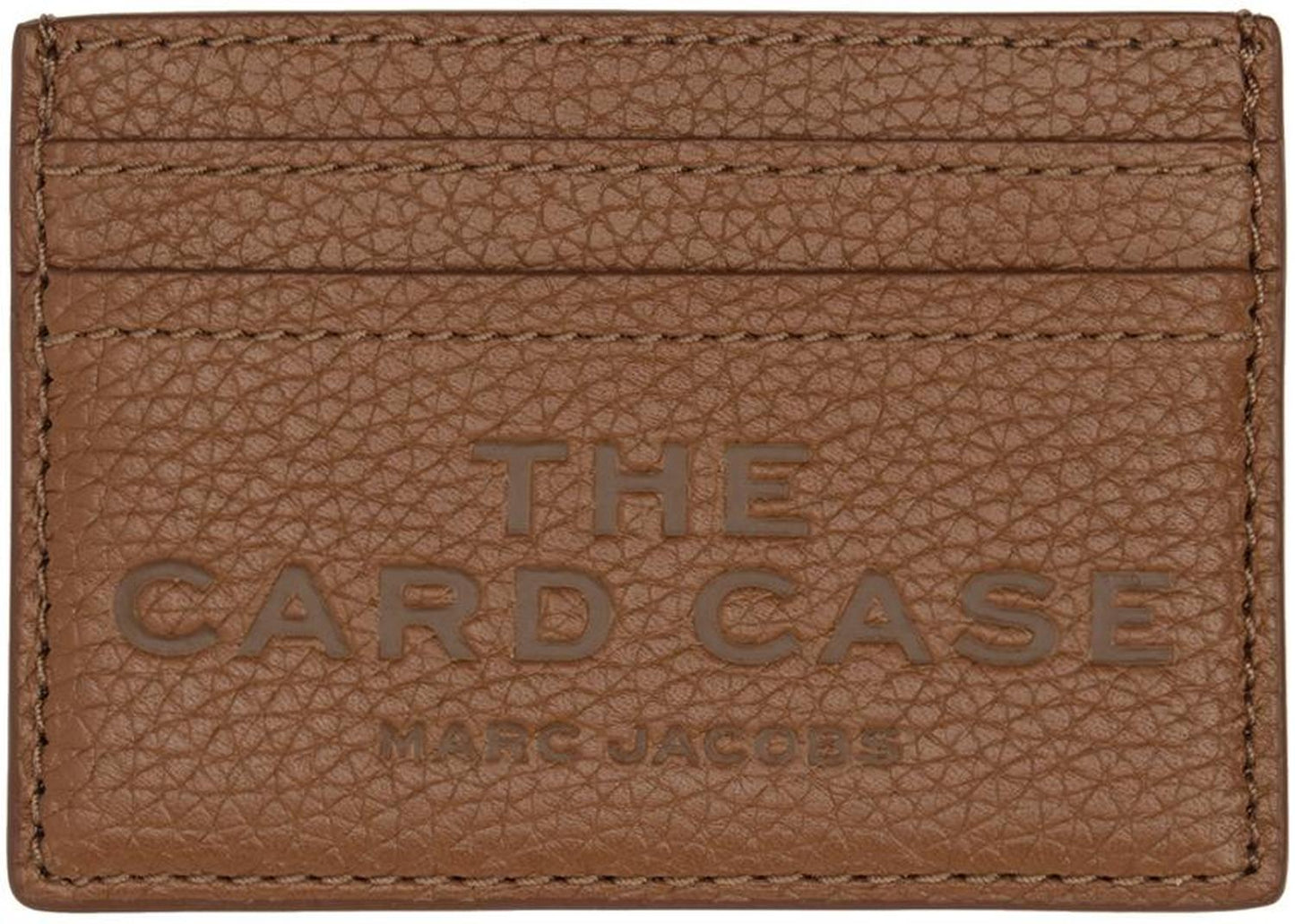 Brown 'The Leather Card Case' Card Holder