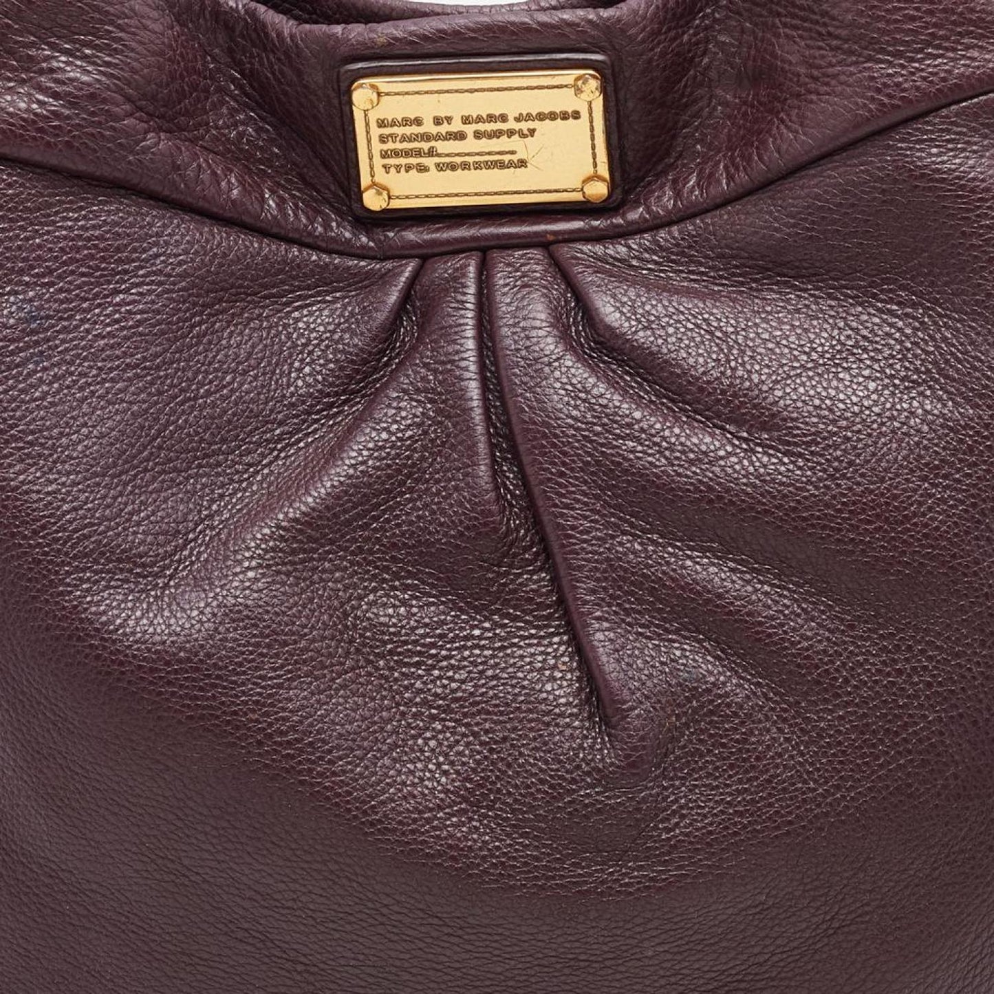 Marc By Marc Jacobs Leather Classic Q Hillier Hobo
