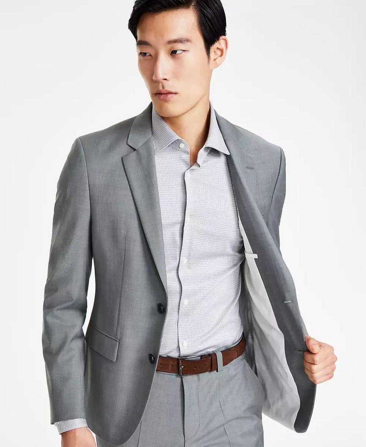 Hugo Boss Men's Modern Fit Balsam Superflex Suit Jacket