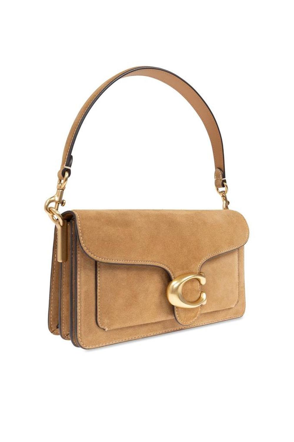 Coach Tabby 26 Logo Plaque Shoulder Bag