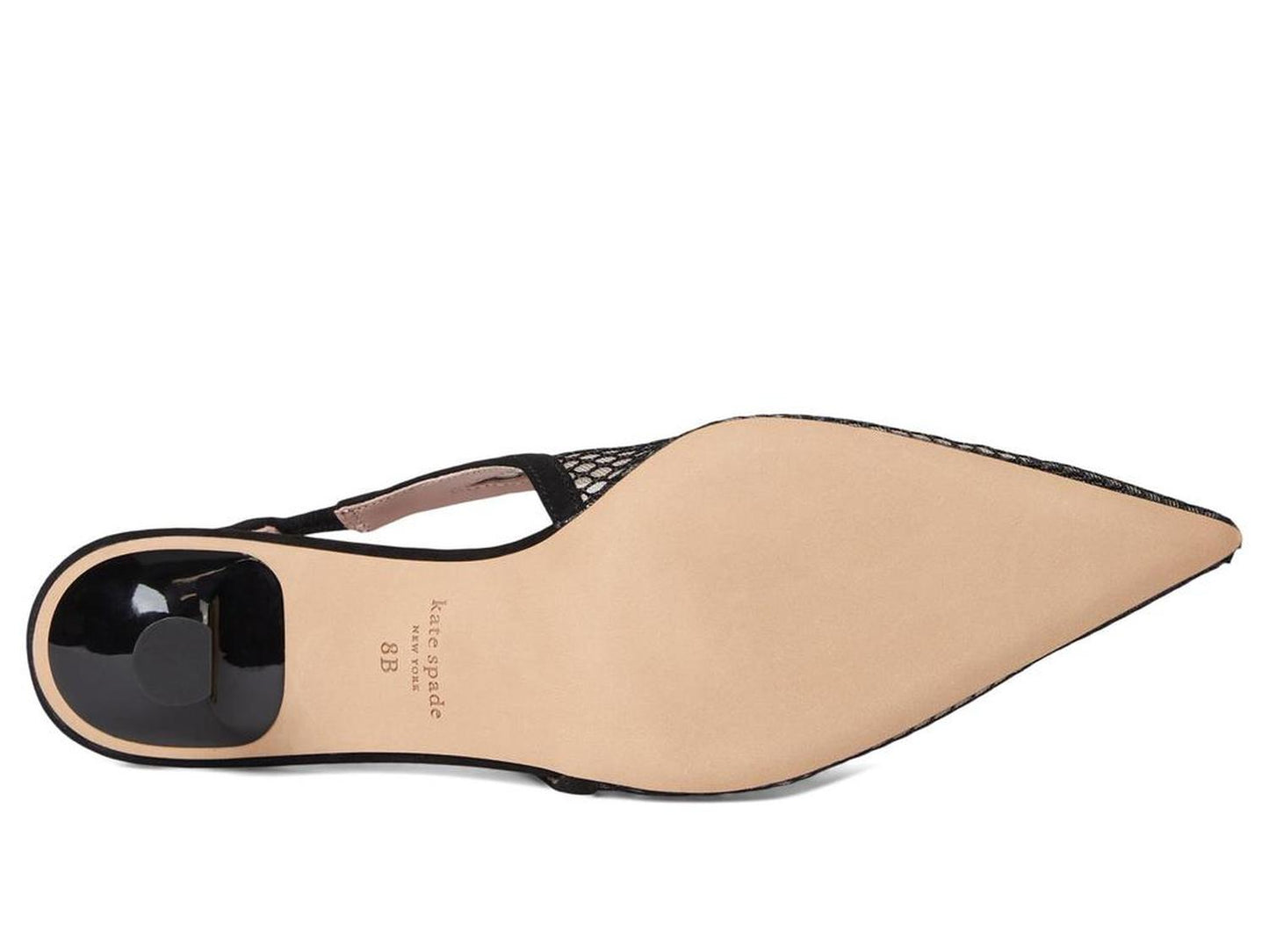 Riley Mesh Slingback Kitten Heel