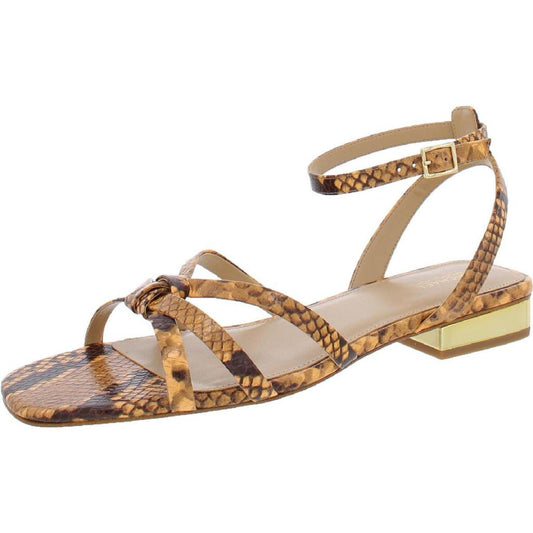 Brinkley Womens Knot Front Dressy Ankle Strap