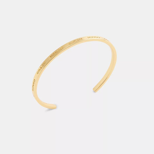 Coach Thin Cuff Bracelet
