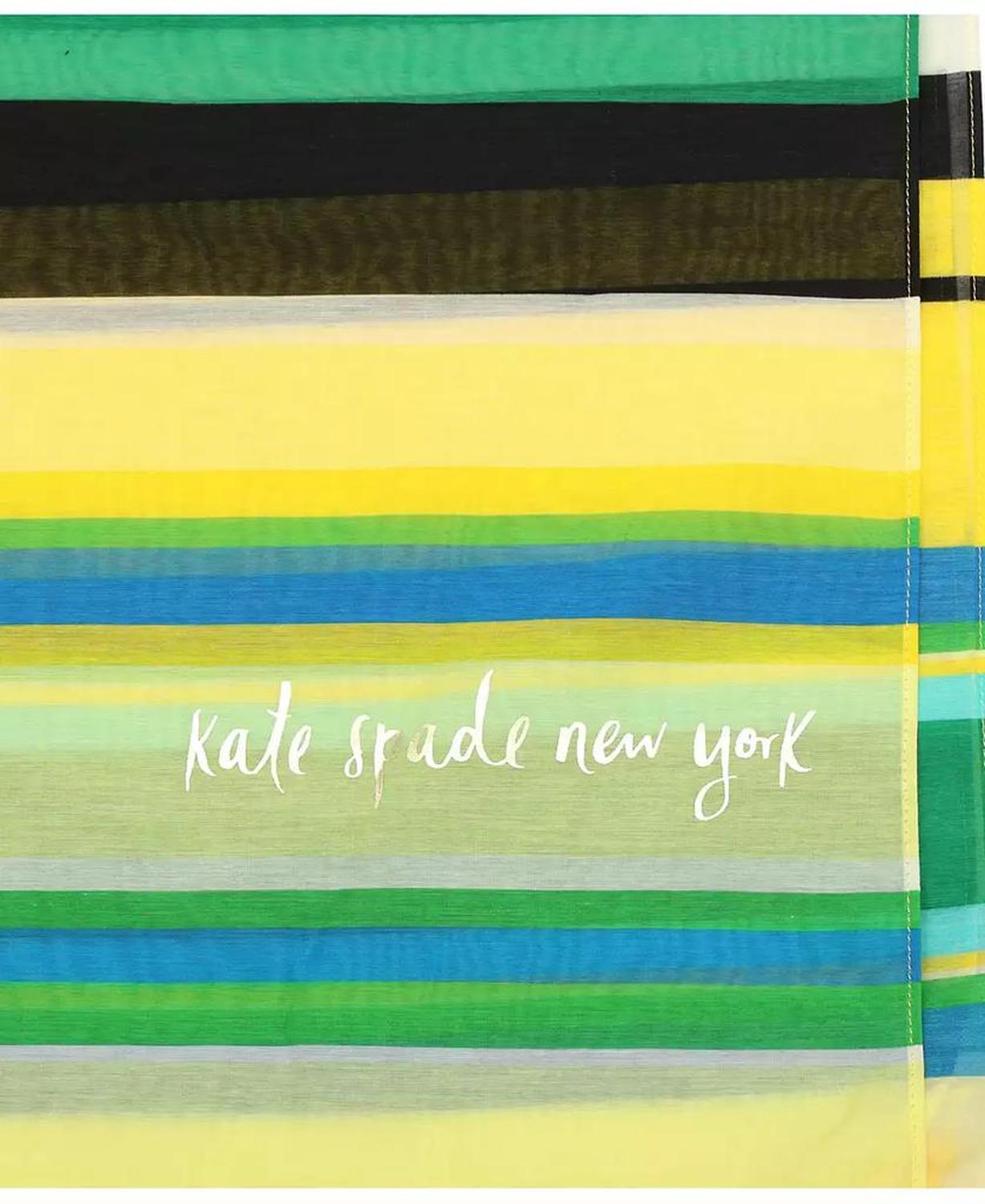 Women's Sunny Stripe Oblong Scarf