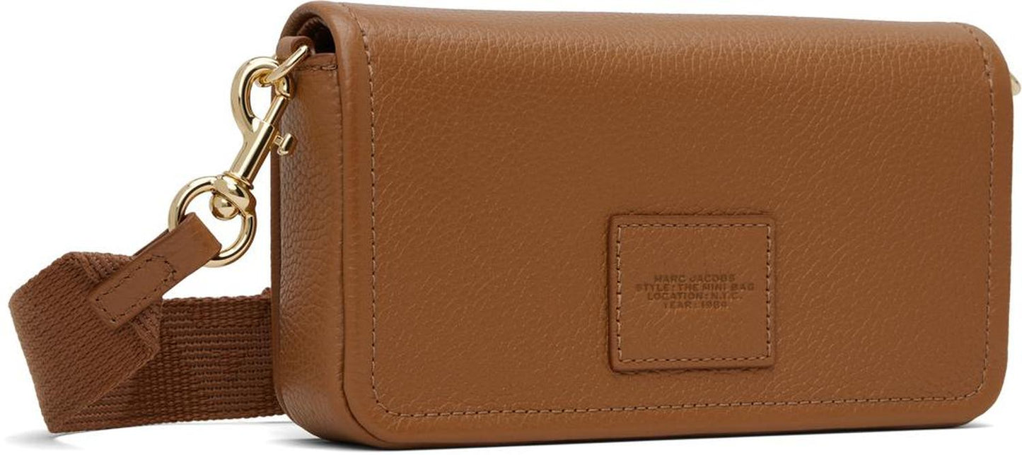 Brown 'The Leather Mini' Bag