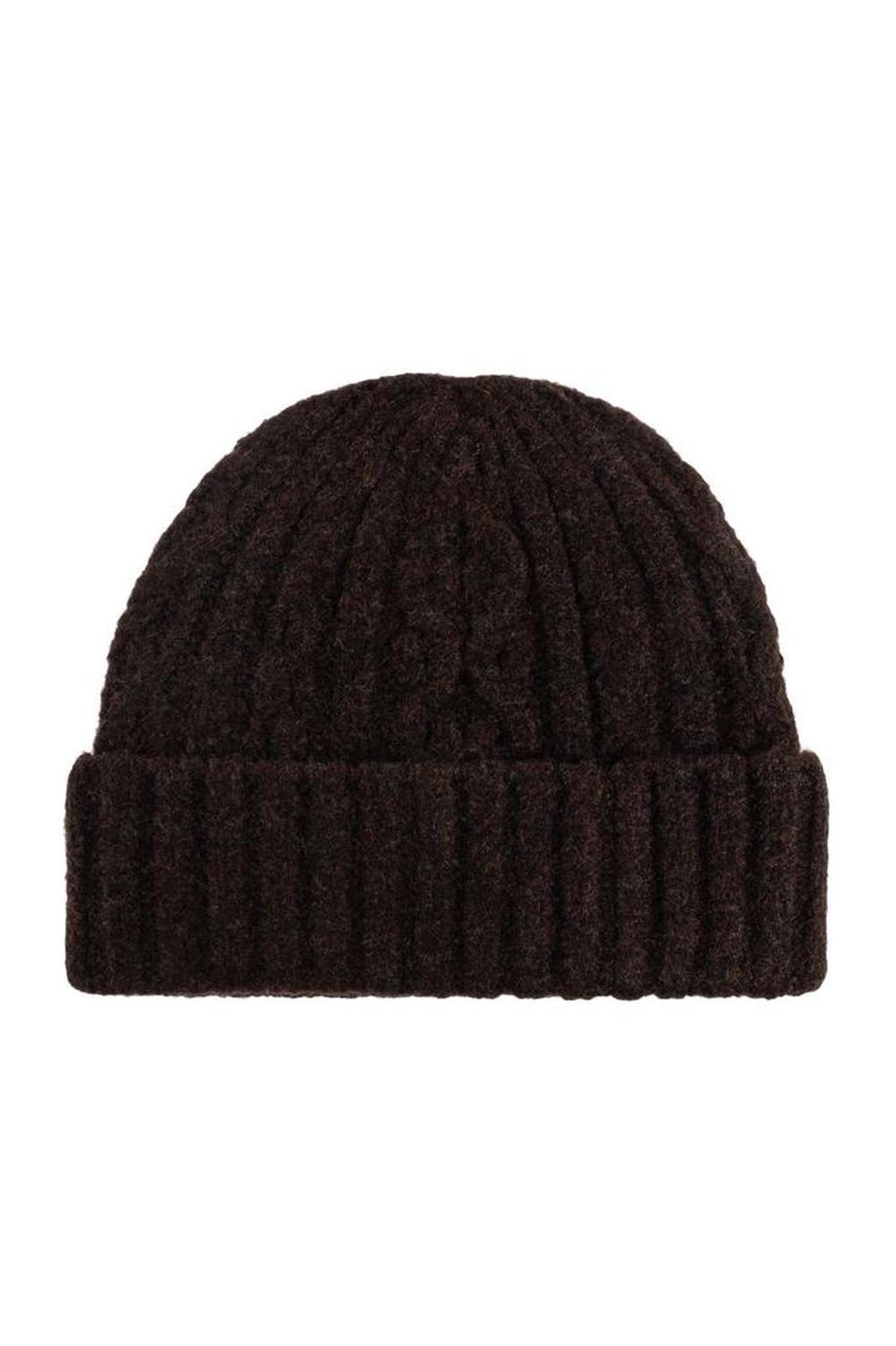 Coach Logo Embroidered Knitted Beanie