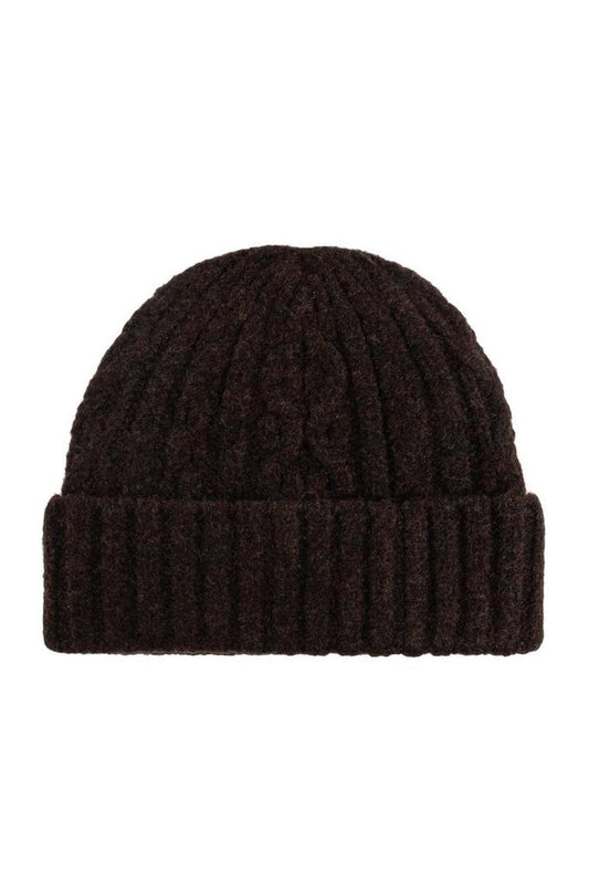Coach Logo Embroidered Knitted Beanie