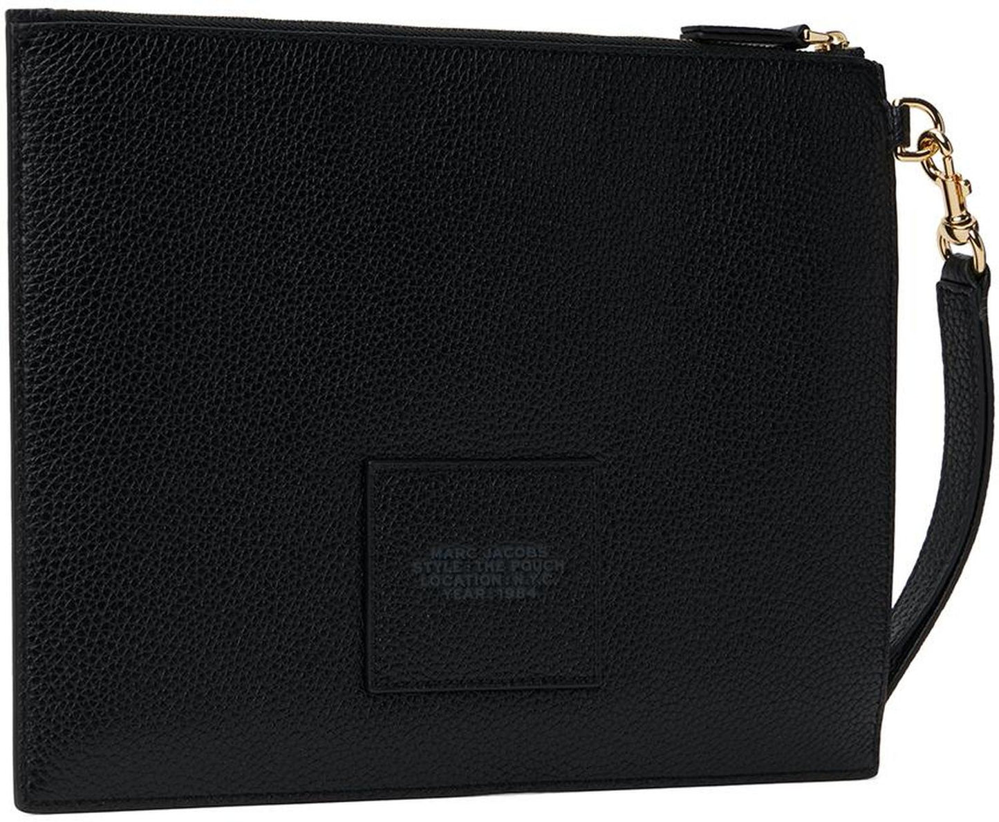Black 'The Leather Large Pouch' Pouch