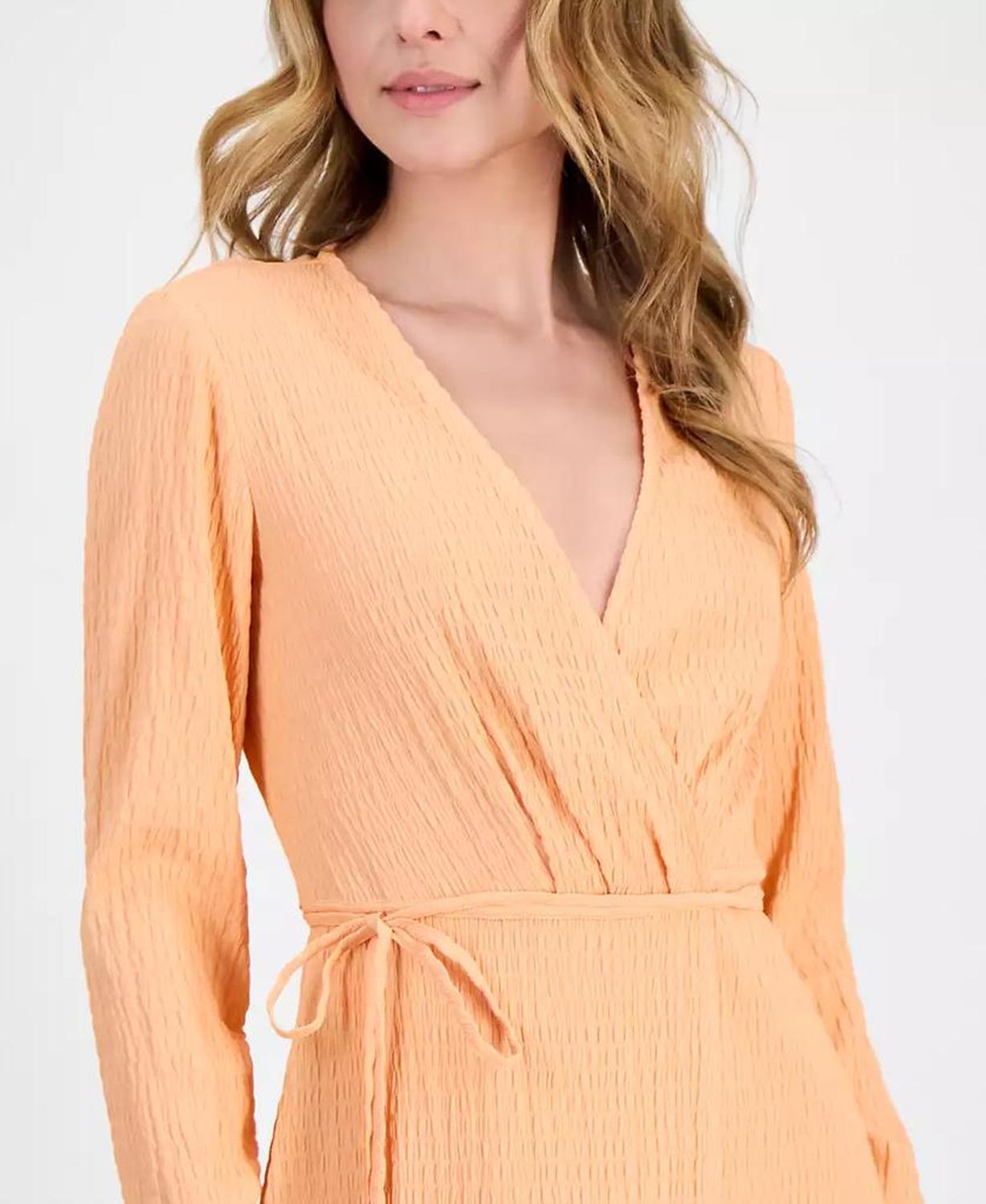 Women's Smocked Surplice Tiered Maxi Dress