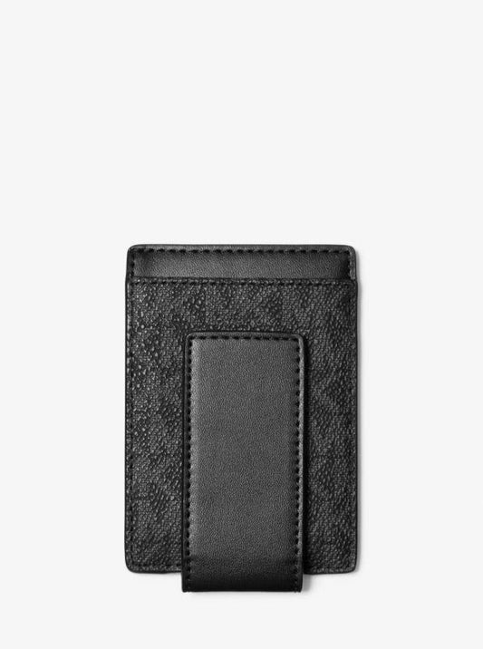 Cooper Signature Logo Money Clip Card Case