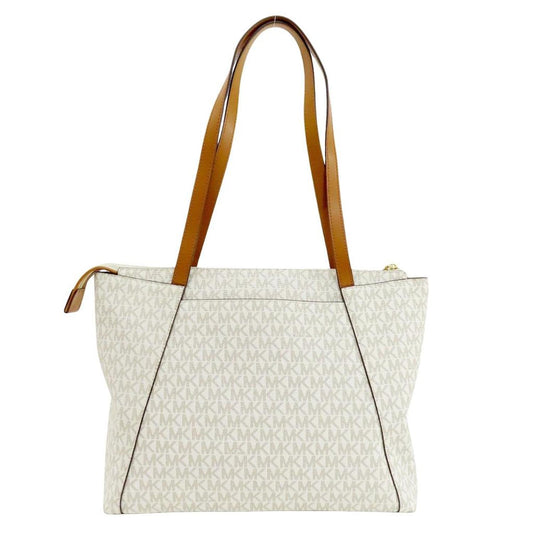 Michael Kors Maddie Canvas Tote Bag (Pre-Owned)