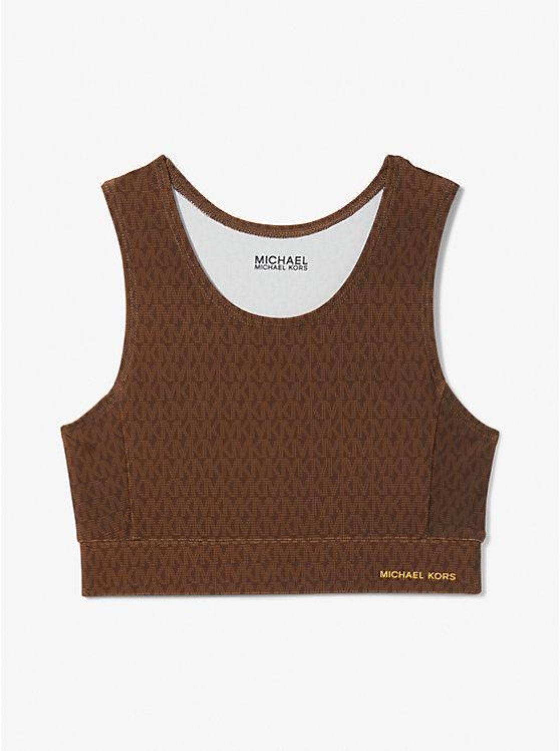 Logo Stretch Jersey Sports Top