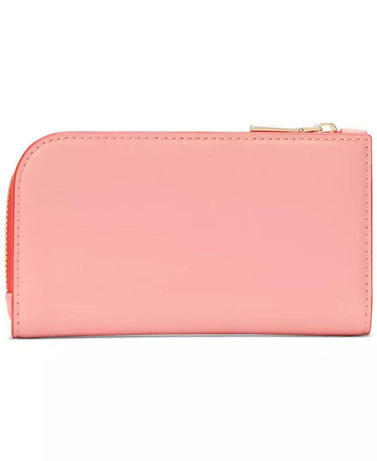 Devin Pop Trim Small Bifold Leather Wallet