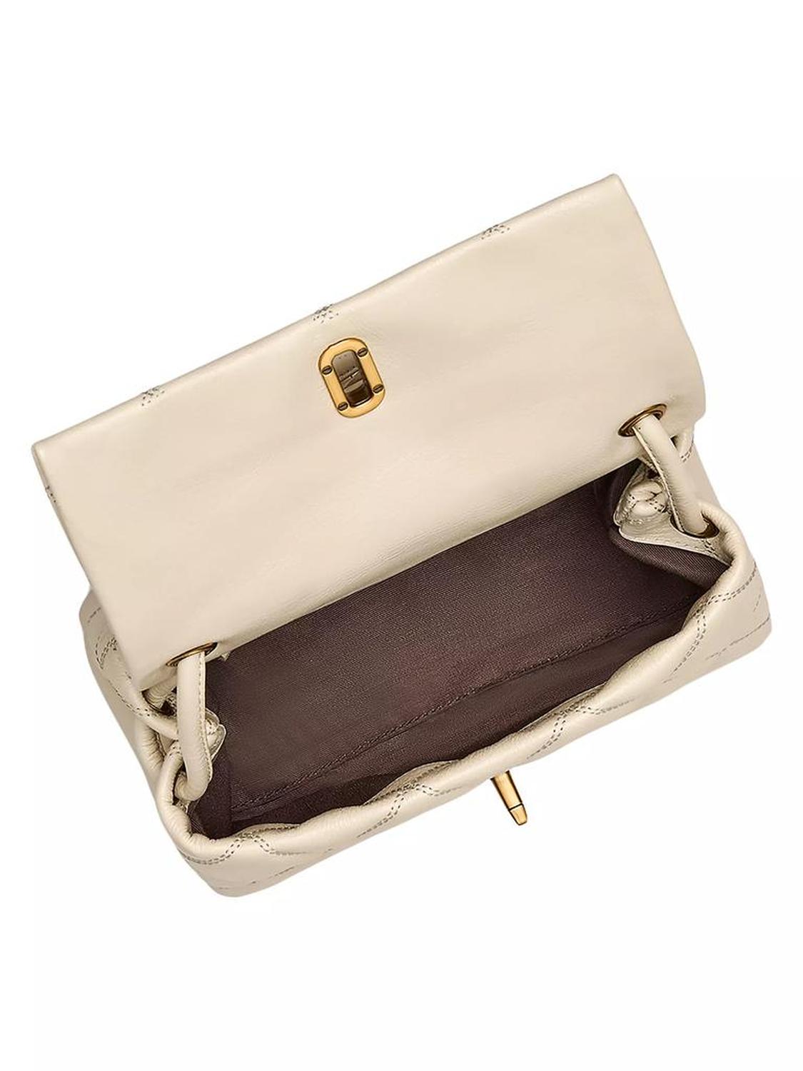 The Mini Dual Leather Shoulder Bag