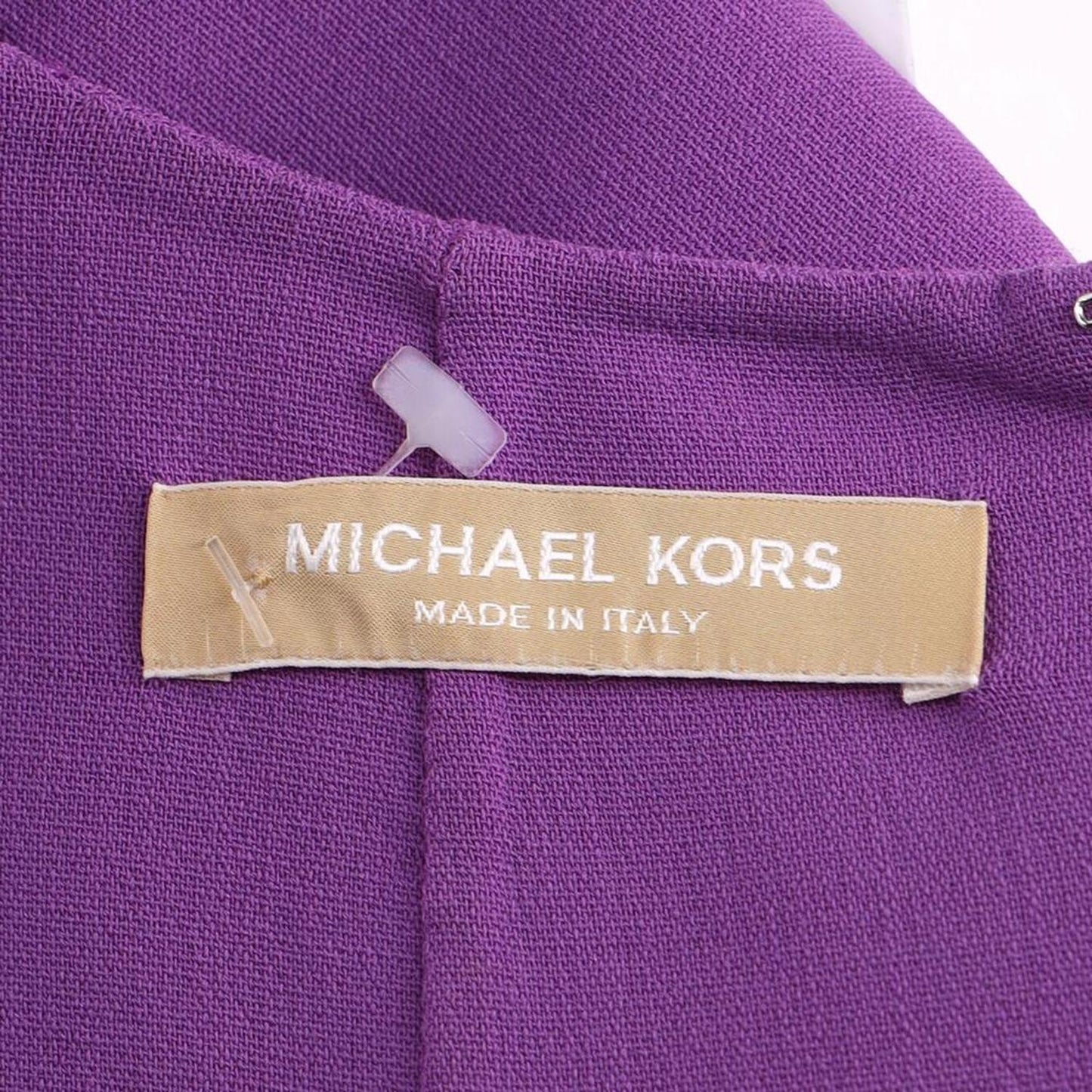 Sheath Dress in Purple Virgin Wool