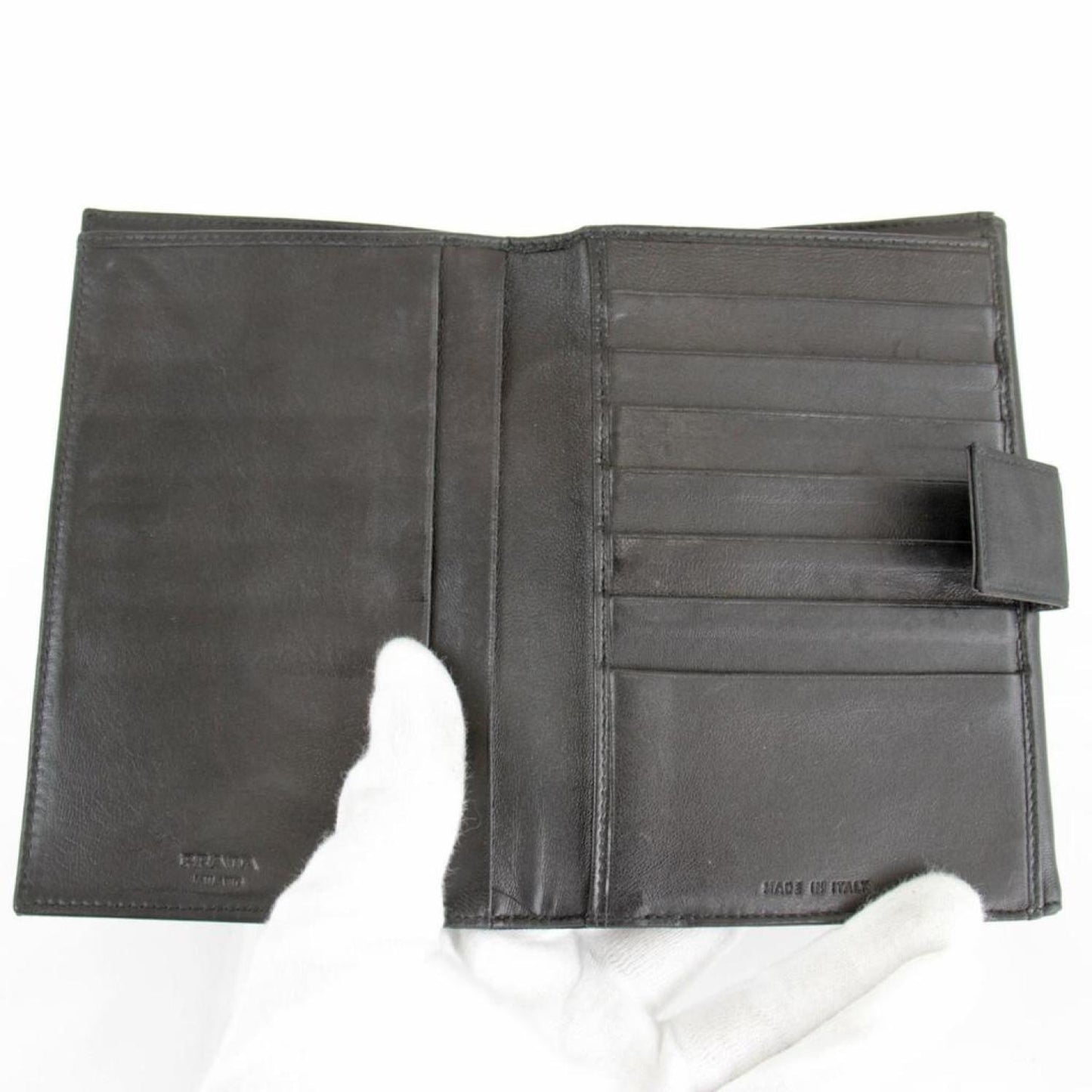 Prada Re-Nylon Synthetic Wallet (Pre-Owned)