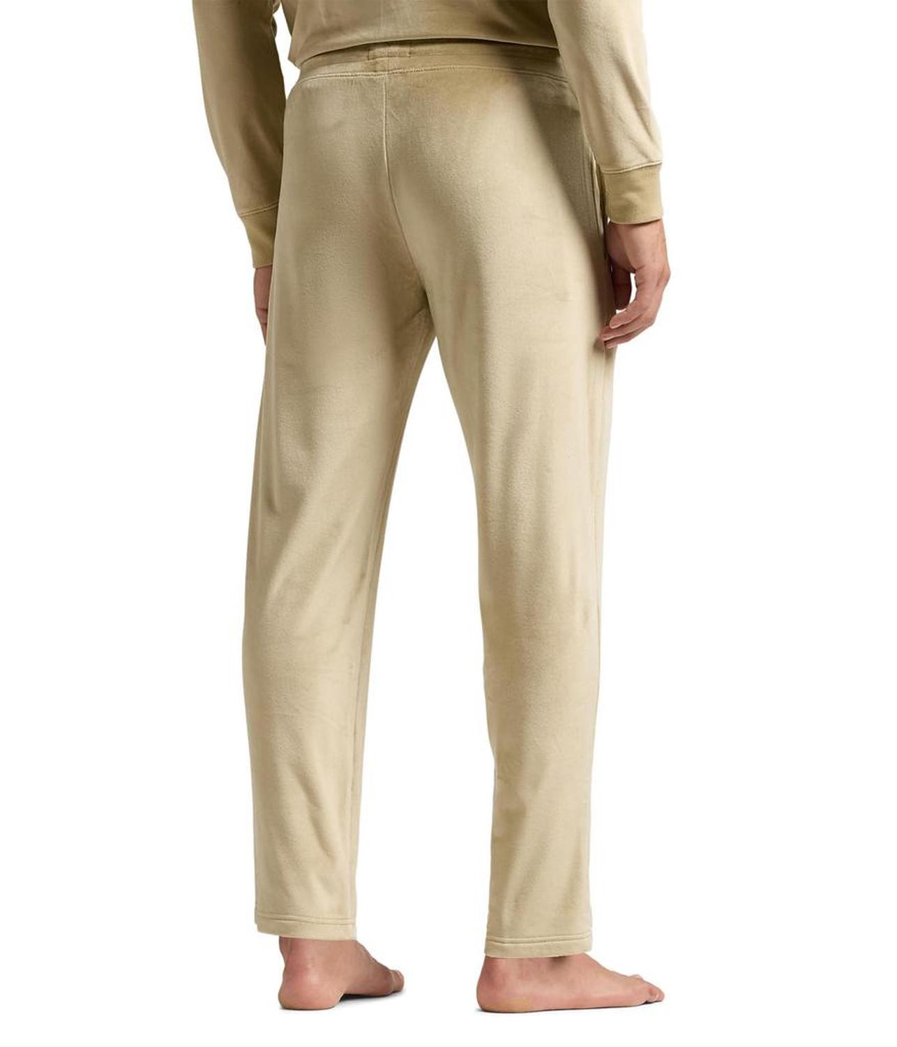 Plush Velour Slim PJ Pant