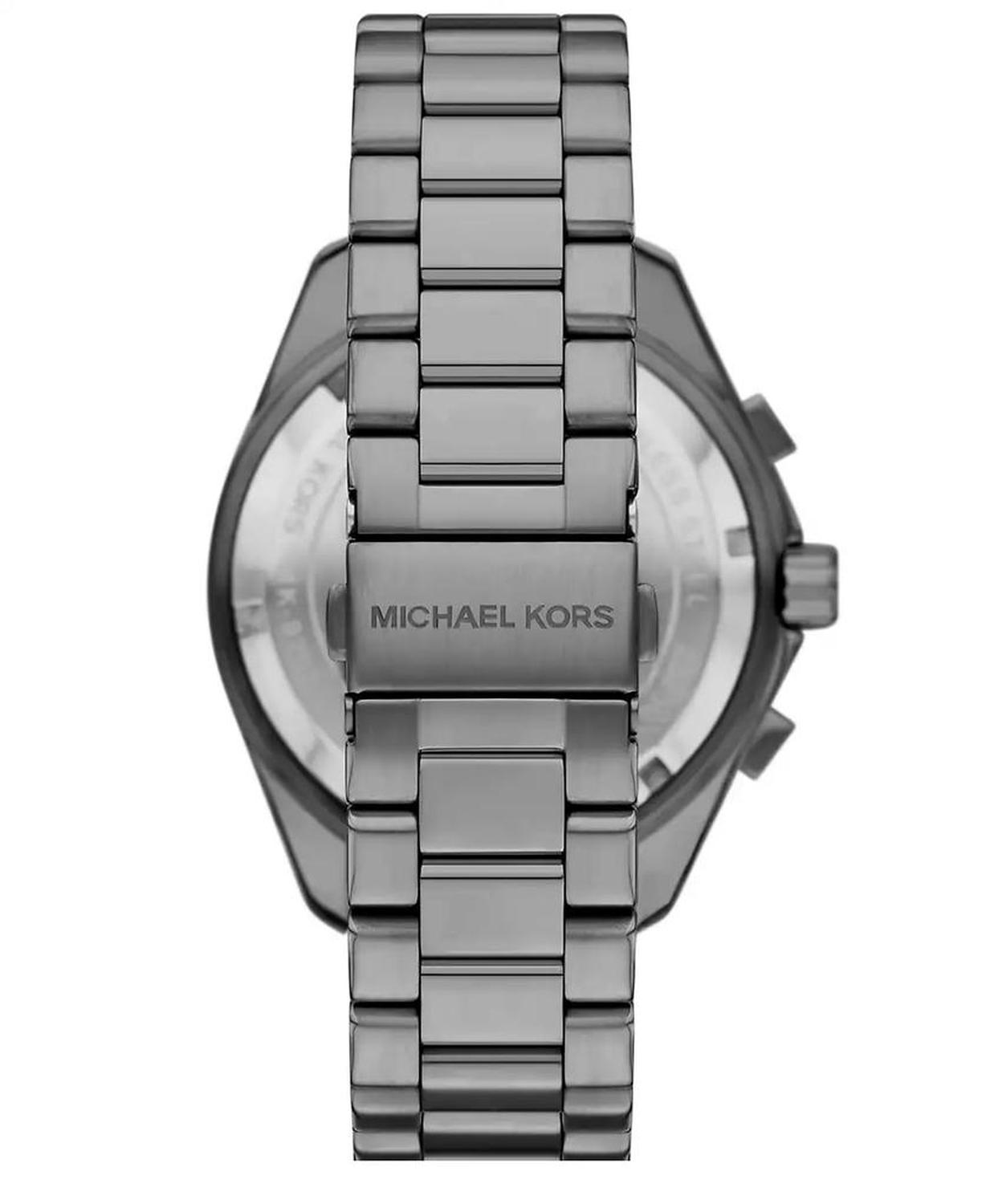 Men's Maritime Chronograph Gunmetal Stainless Steel Watch, 45mm
