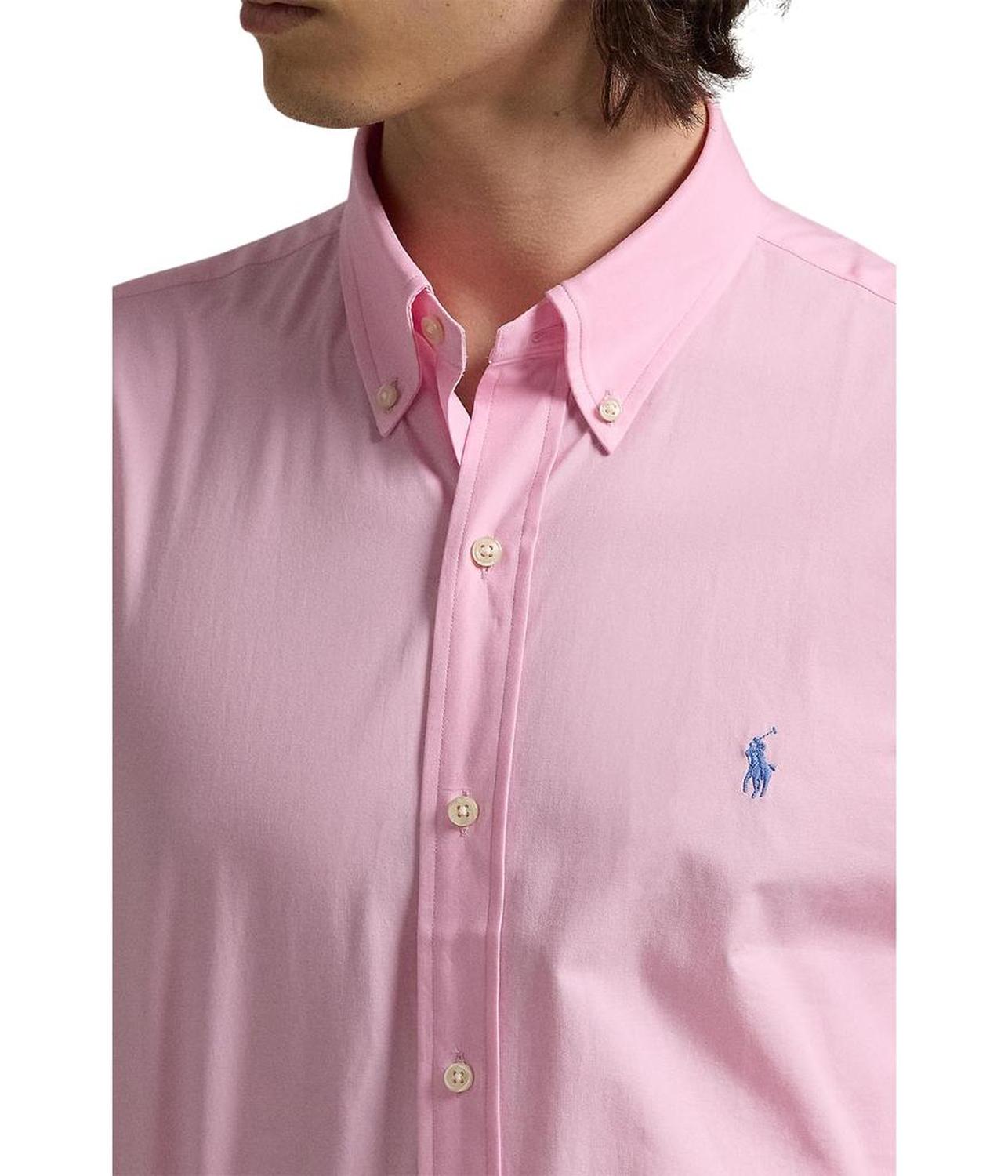 Classic Fit Stretch Poplin Shirt