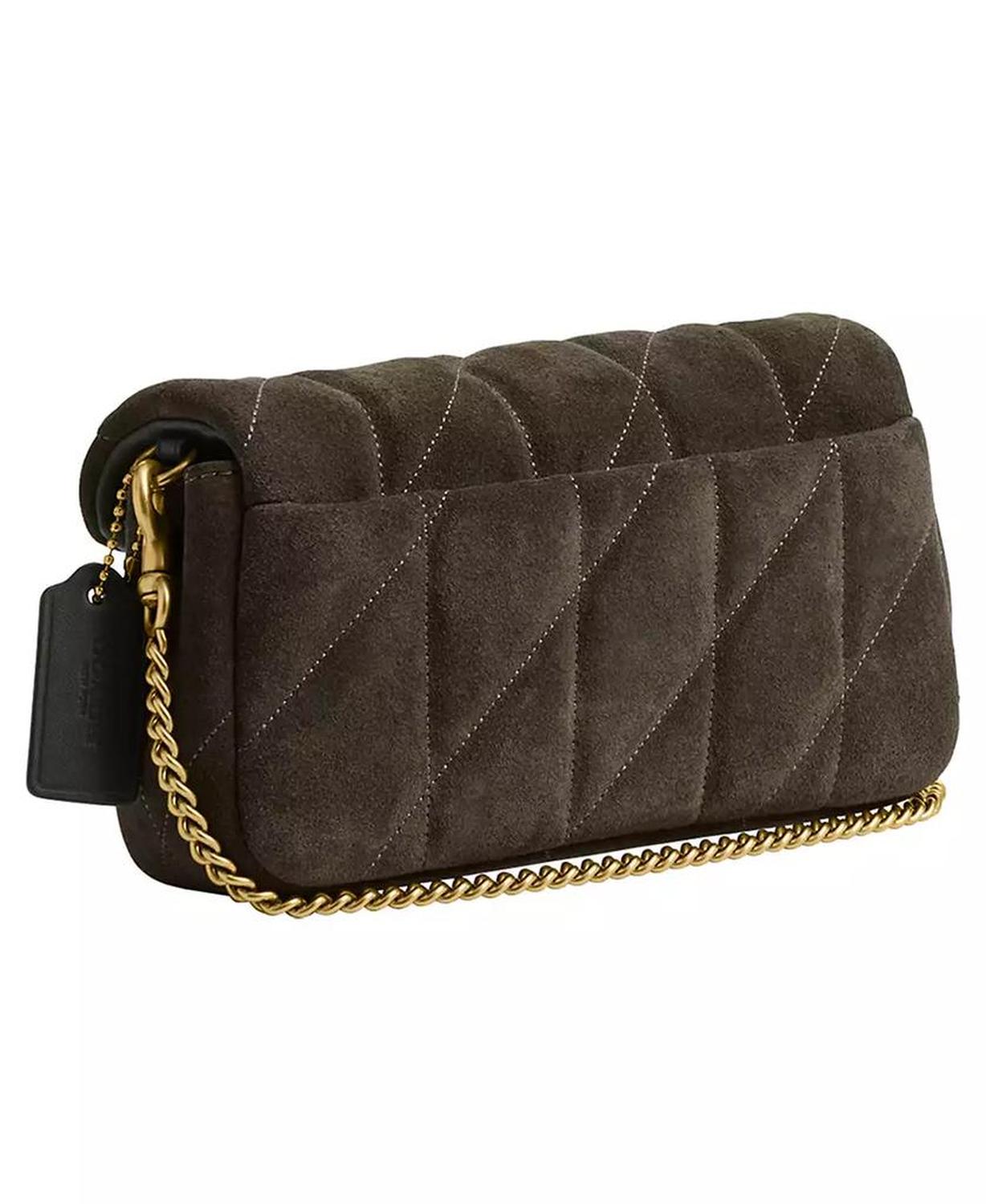 Women's Quilted Tabby Chain Crossbody Bag