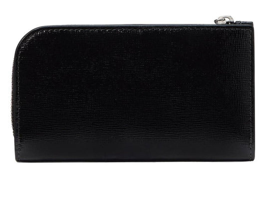 Whiskers Saffiano Leather Small Slim Bifold Wallet